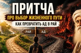 Притча про выбор жизненного пути о том, как человек превращает ад в рай